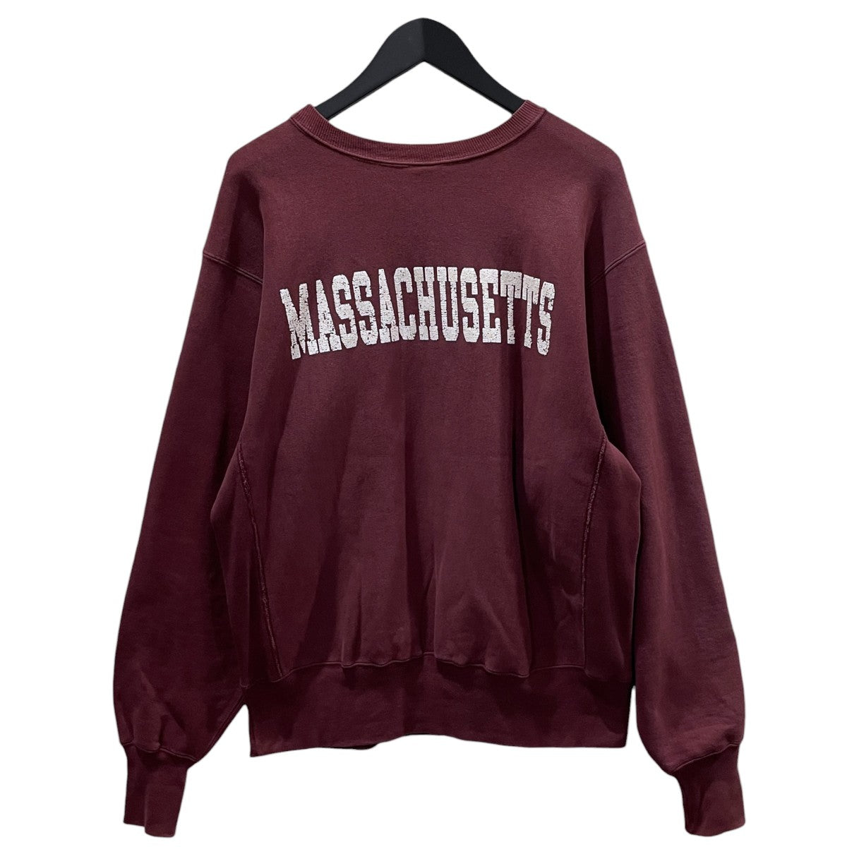Champion 90s カレッジスウェットトレーナー MASSACHUSETTS マサチューセッツ大学 REVERSE WEAVE リバースウィーブ 古着・中古-2枚目のアイテム画像