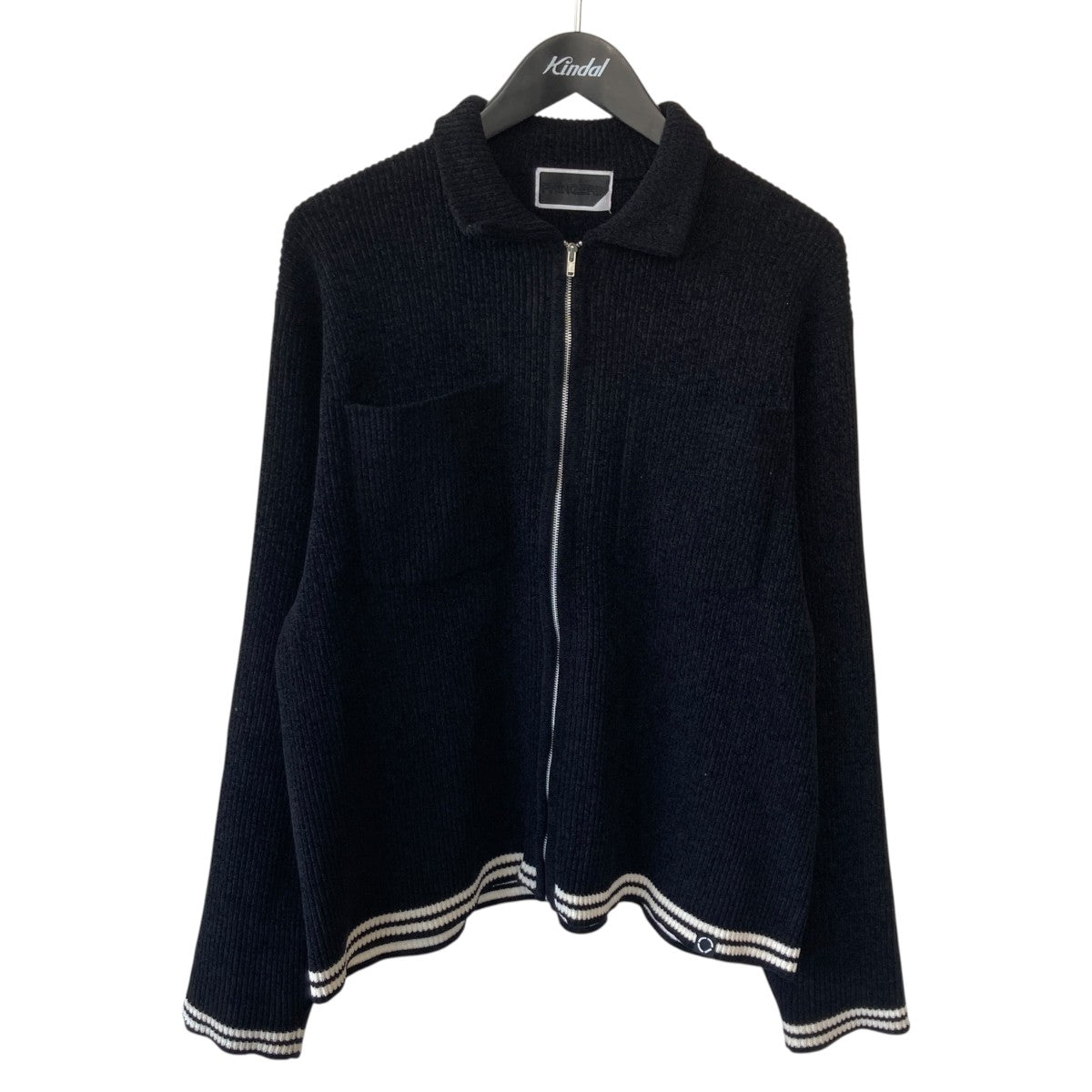 CORDY KNIT JACKETジップニットPD-241-KN-011
