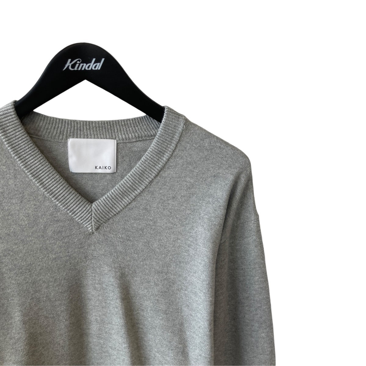 V neck sweaterニットKAIKO-KN-002