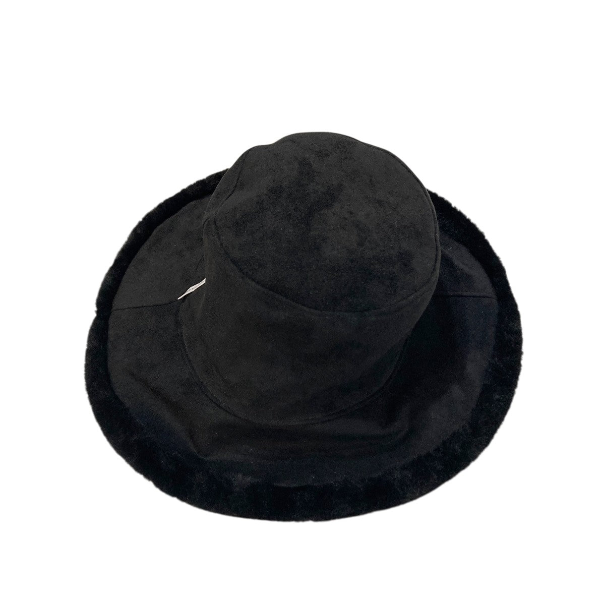 Reversible Eco Suede Bucket Hat  Blackバケットハット