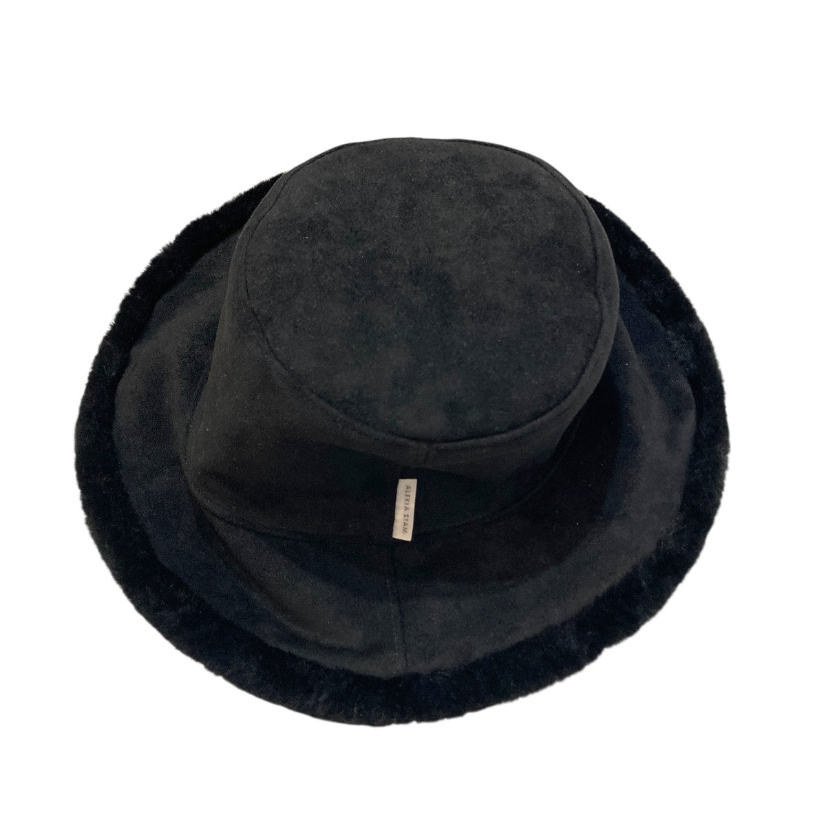 Reversible Eco Suede Bucket Hat  Blackバケットハット