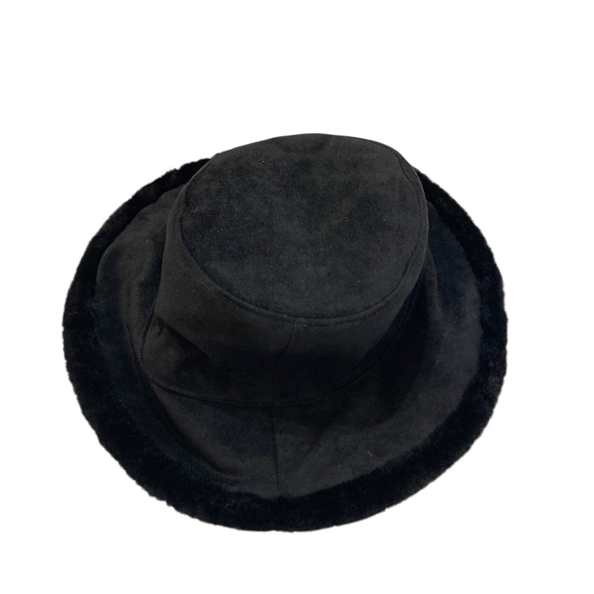 Reversible Eco Suede Bucket Hat  Blackバケットハット
