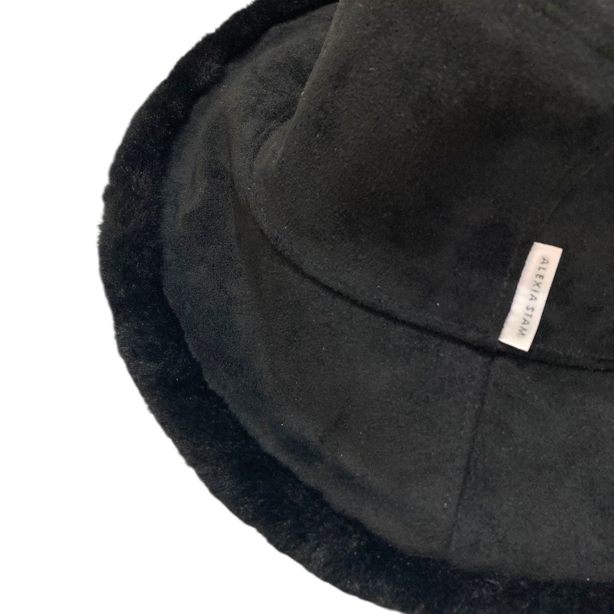 Reversible Eco Suede Bucket Hat  Blackバケットハット