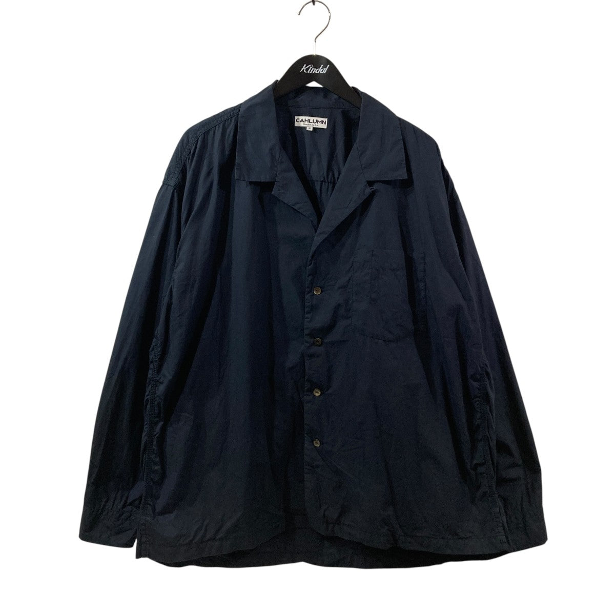 Magazine Pocket Open Collar Shirt長袖シャツ1002390900005
