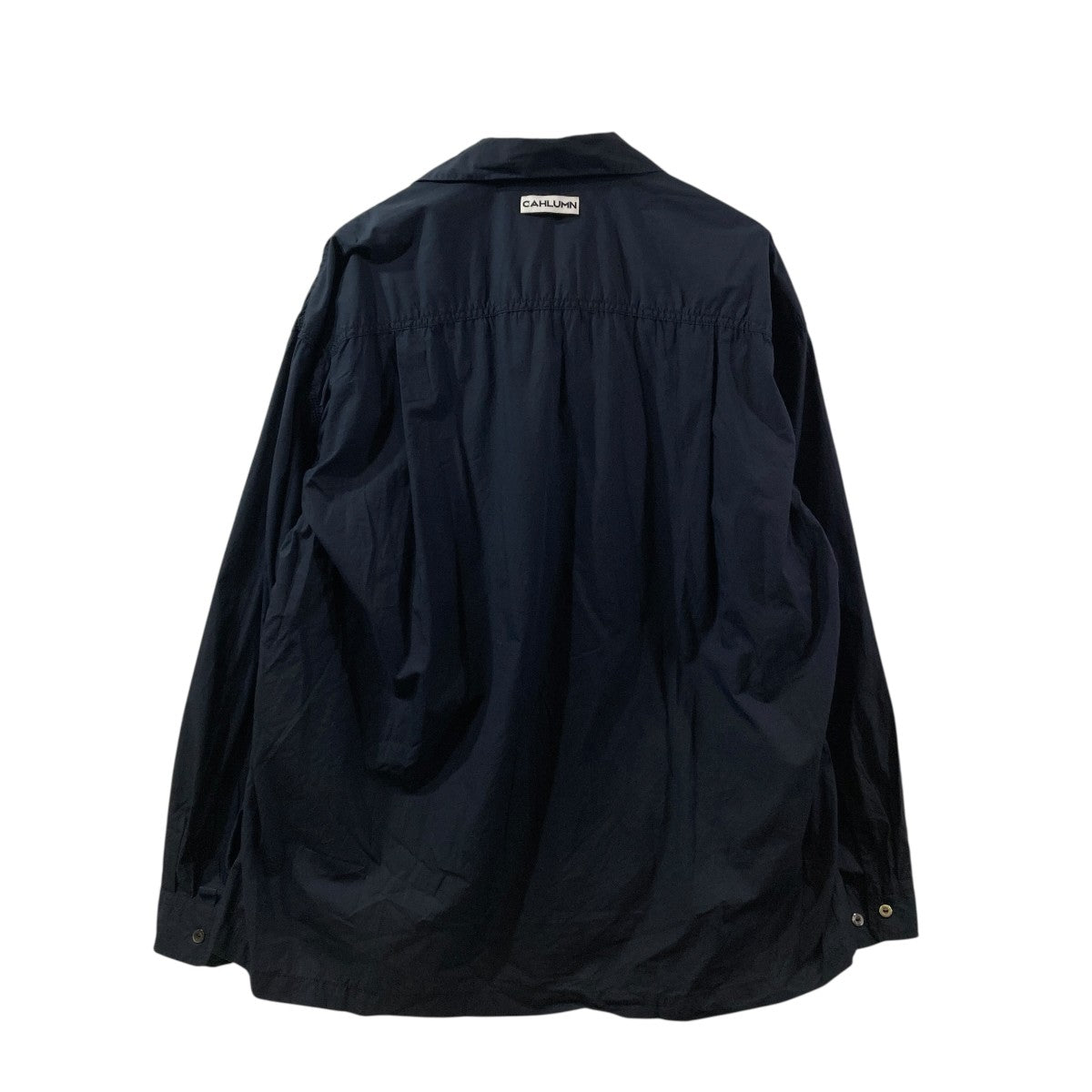 Magazine Pocket Open Collar Shirt長袖シャツ1002390900005