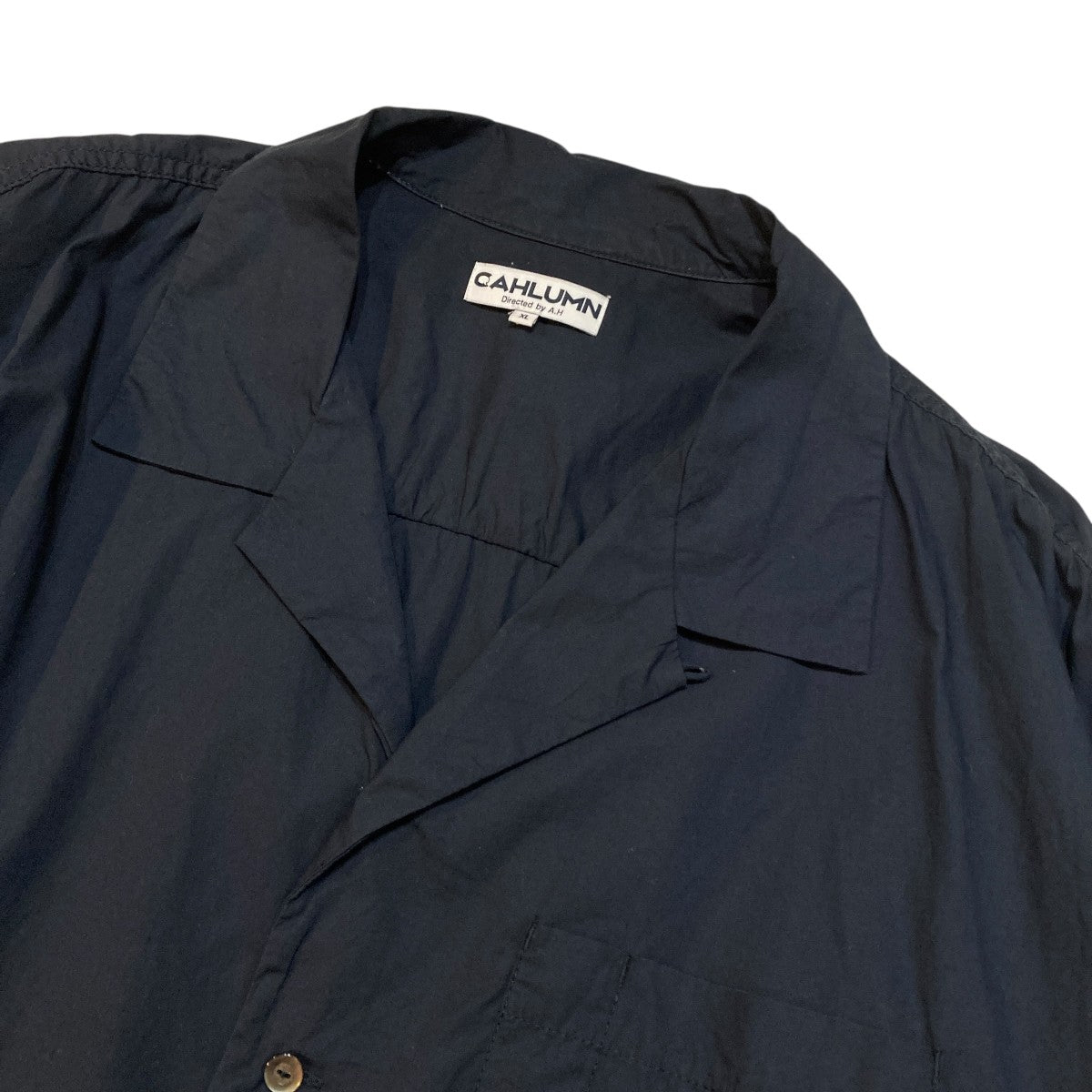 Magazine Pocket Open Collar Shirt長袖シャツ1002390900005
