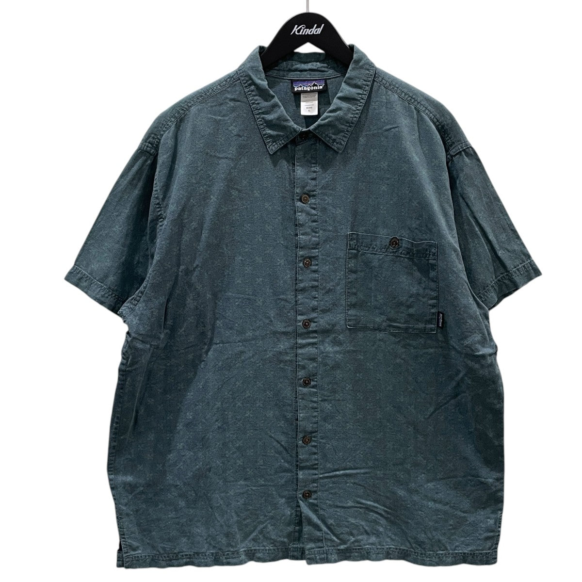 Patagonia 10SS 総柄半袖シャツ Migration Hemp Shirt マイグレーション ヘンプ シャツ 53136S0