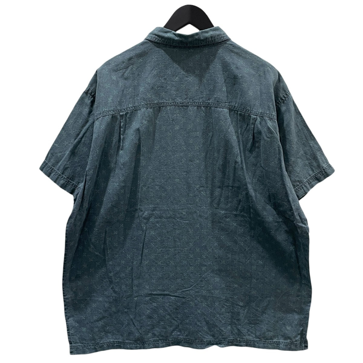 10SS 総柄半袖シャツ Migration Hemp Shirt マイグレーション ヘンプ シャツ 53136S0