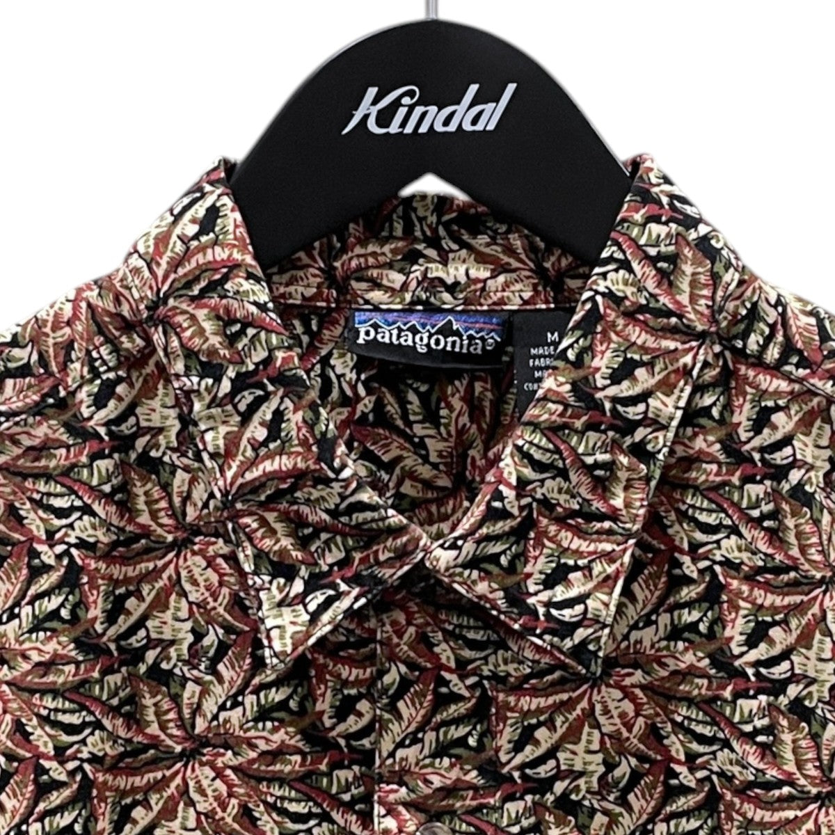 Patagonia 93AW 総柄シャツ Printed Muleskin Shirt プリンテッド ミュールスキン シャツ マレーシア製 54101F3 古着・中古-3枚目のアイテム画像