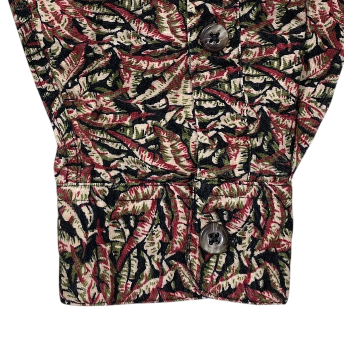 Patagonia 93AW 総柄シャツ Printed Muleskin Shirt プリンテッド ミュールスキン シャツ マレーシア製 54101F3 古着・中古-4枚目のアイテム画像