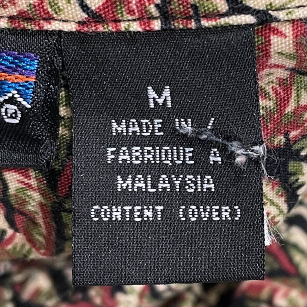 Patagonia 93AW 総柄シャツ Printed Muleskin Shirt プリンテッド ミュールスキン シャツ マレーシア製 54101F3 古着・中古-6枚目のアイテム画像