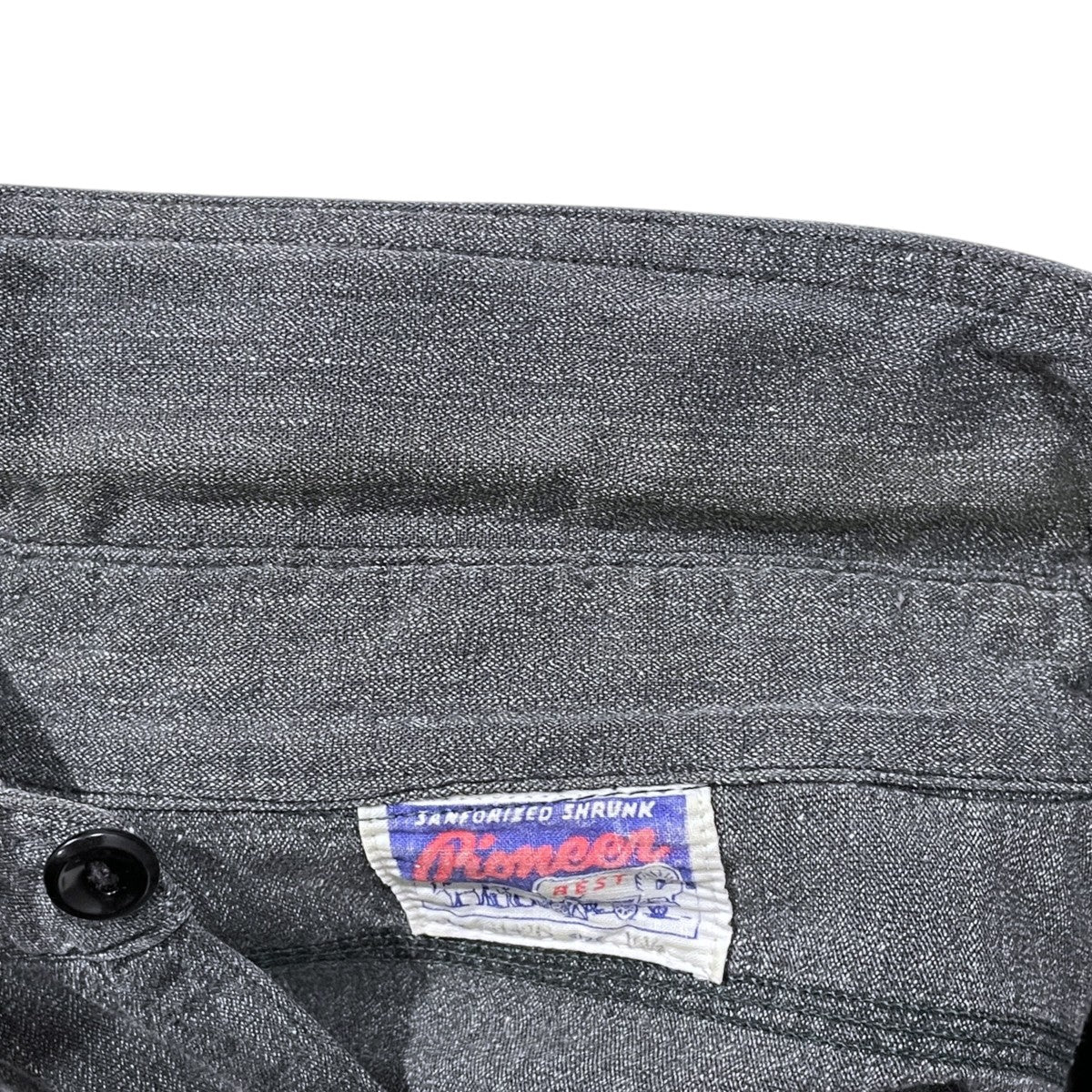 ブラックシャンブレーシャツ black chambray shirt 3142G