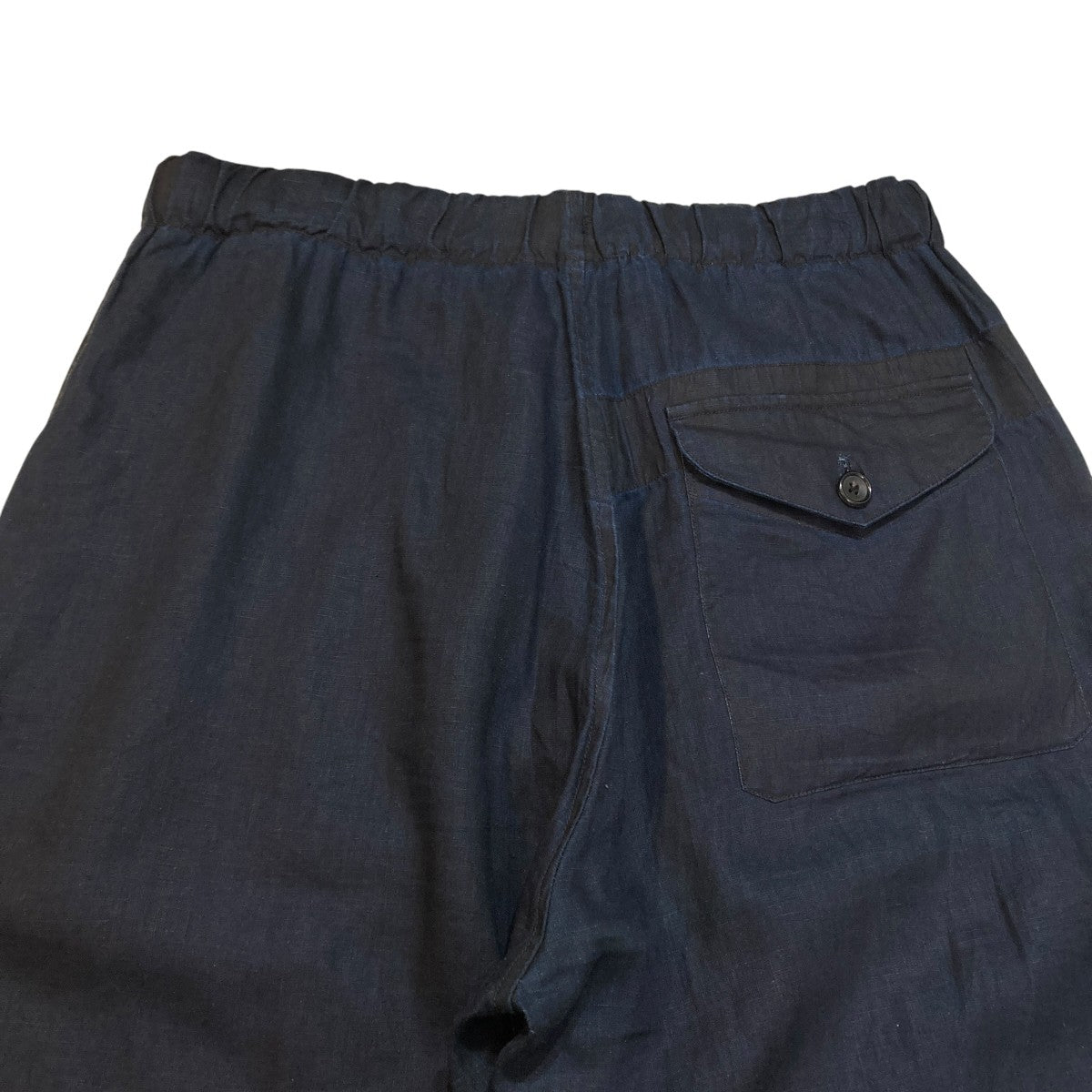 BRYSON ペインティングインディゴリネンオーバートラウザーリネンパンツNN-1902T11