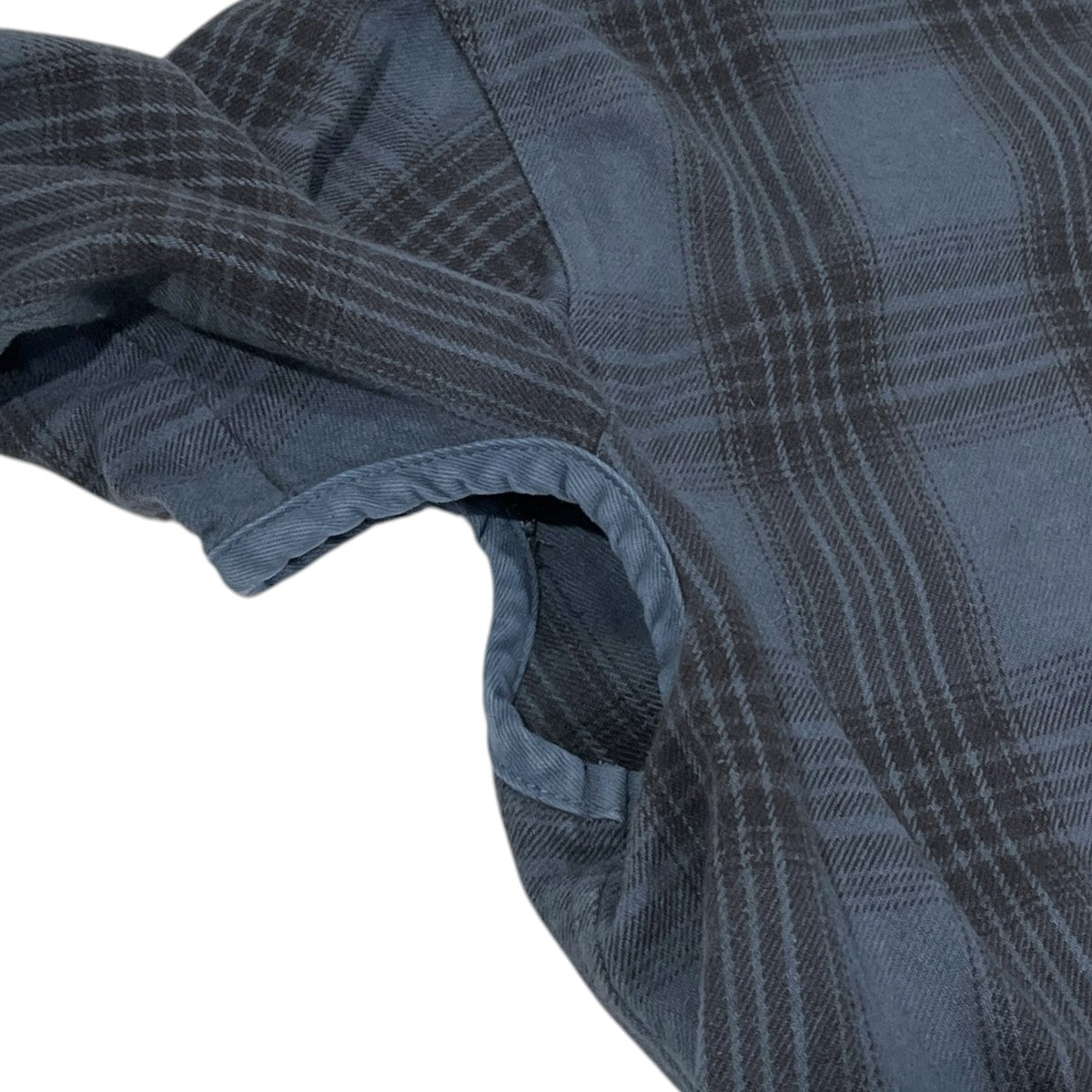 SANDWATERR 25AW チェック柄2WAYプルオーバーシャツ RESEARCHED LONG PULLOVER リサーチド ロング プルオーバー SW-S0504 古着・中古-5枚目のアイテム画像