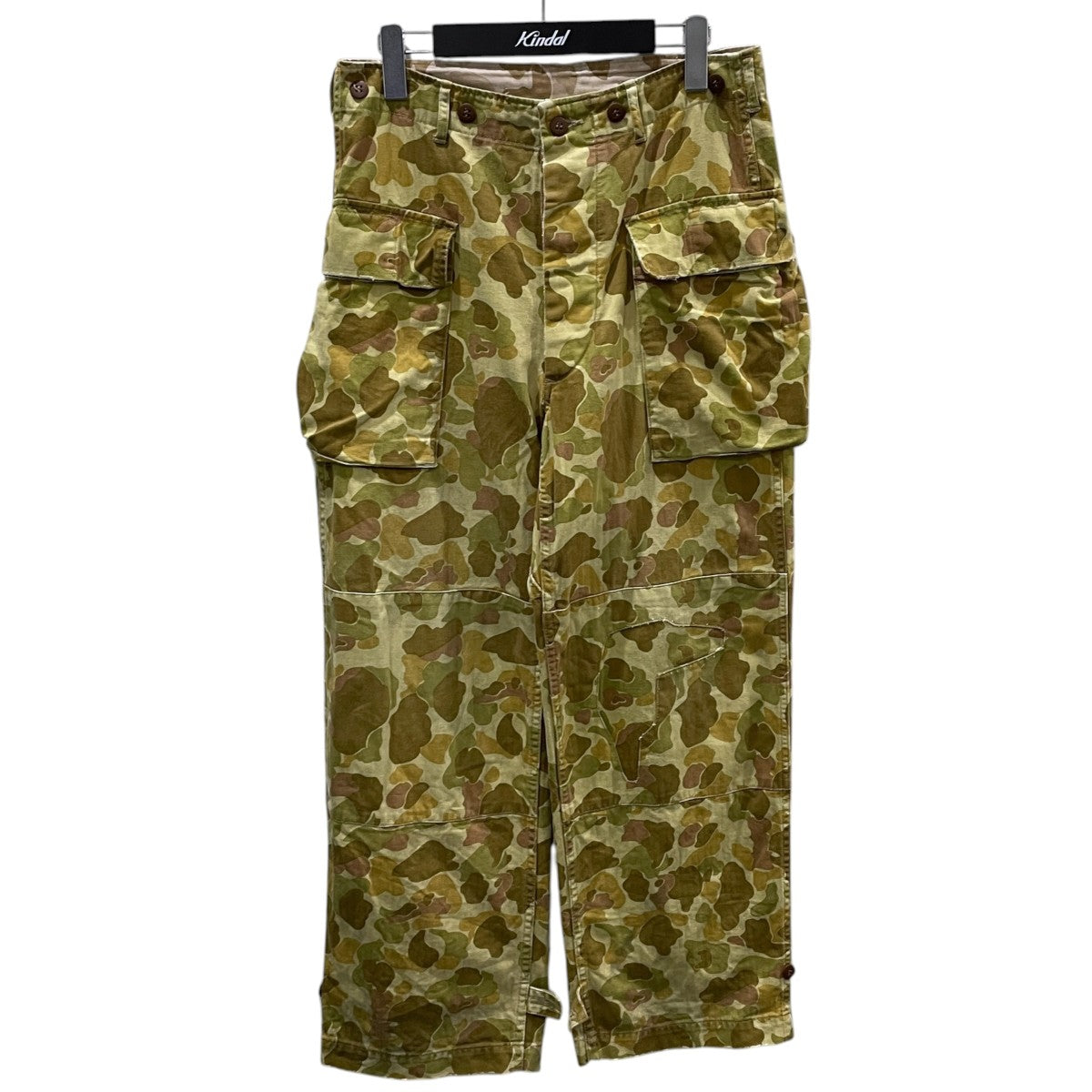 BOWWOW 25SS カモフラ柄ミリタリーパンツ M-43 DUCK HUNTER CAMO TROUSER ダック ハンターカモトラウザー BW251-DHCT 古着・中古-1枚目のアイテム画像