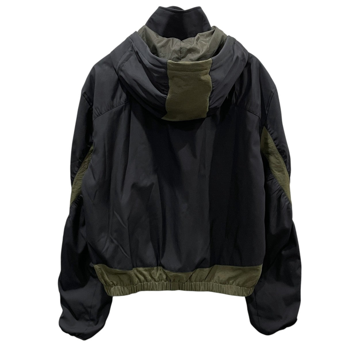 25AW ジップアップ中綿フーデッドジャケット Curvy padded jacket カーヴィー パディッド ジャケット Pla25awj12-1