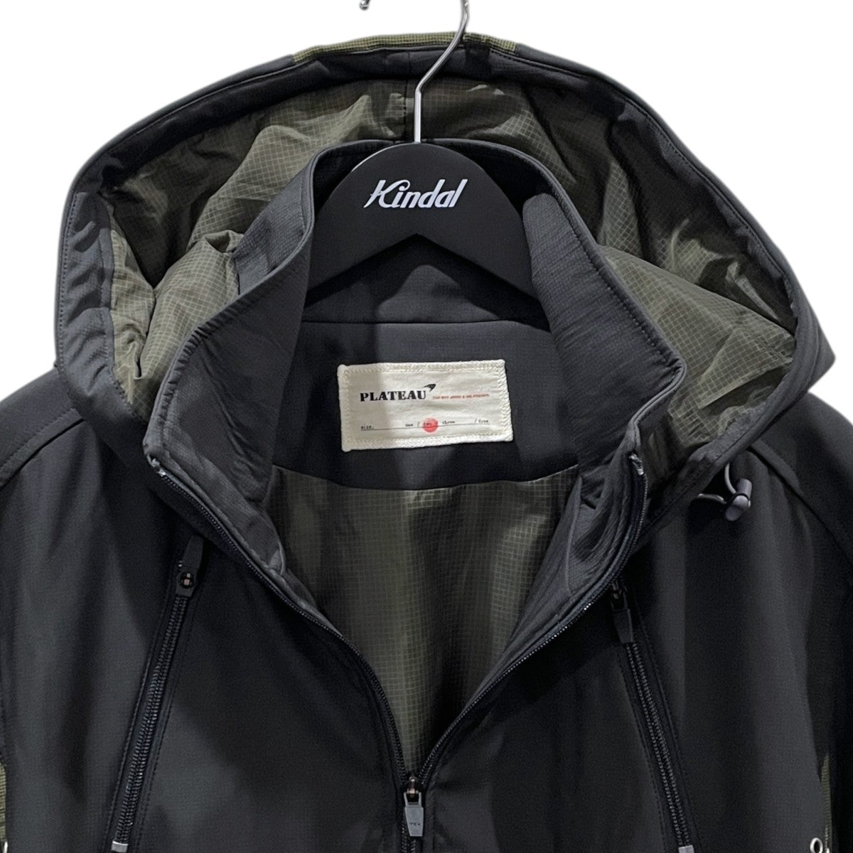 PLATEAU STUDIO 25AW ジップアップ中綿フーデッドジャケット Curvy padded jacket カーヴィー パディッド ジャケット Pla25awj12-1 古着・中古-3枚目のアイテム画像