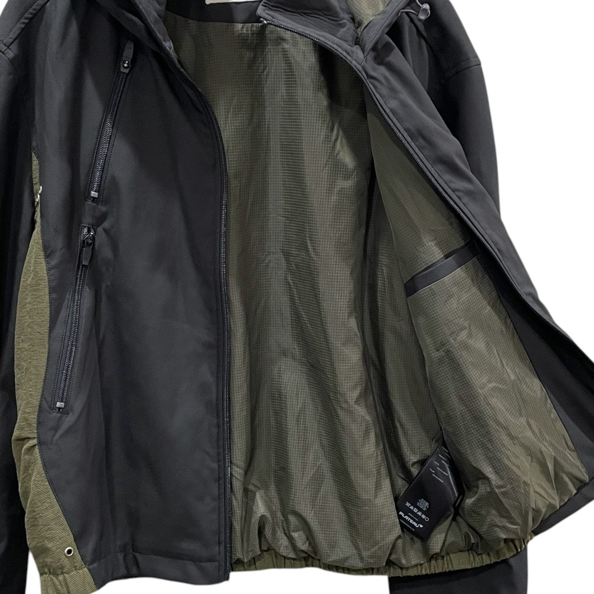 PLATEAU STUDIO 25AW ジップアップ中綿フーデッドジャケット Curvy padded jacket カーヴィー パディッド ジャケット Pla25awj12-1 古着・中古-4枚目のアイテム画像