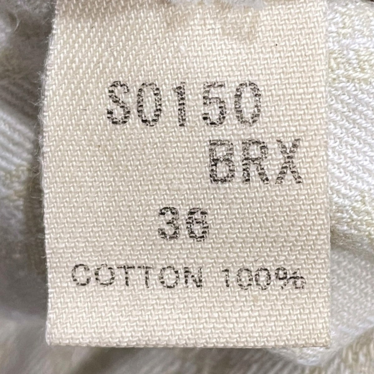 デニムパンツ 15oz Kanoko Selvedge Denim Regular Straight 15オンス 鹿の子セルビッチデニム レギュラーストレート S0150BRX