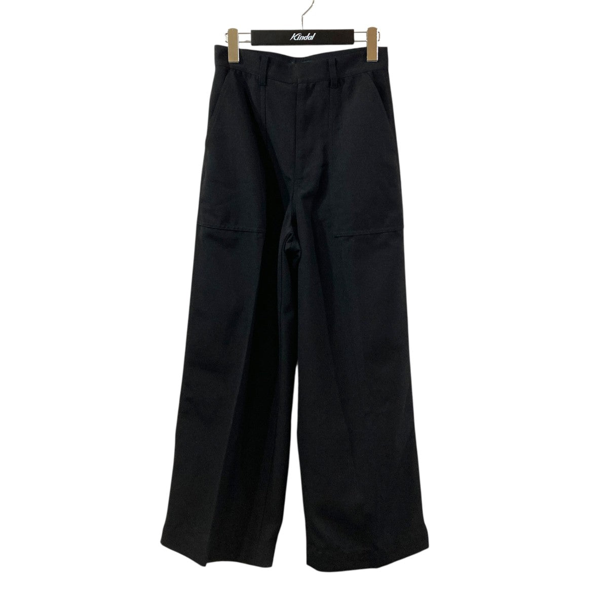 YLEVE RECYCLE POLYESTER TROUSERSワイドパンツ168-5140092 古着・中古-1枚目のアイテム画像