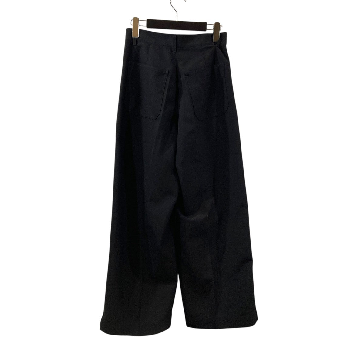 YLEVE RECYCLE POLYESTER TROUSERSワイドパンツ168-5140092 古着・中古-2枚目のアイテム画像