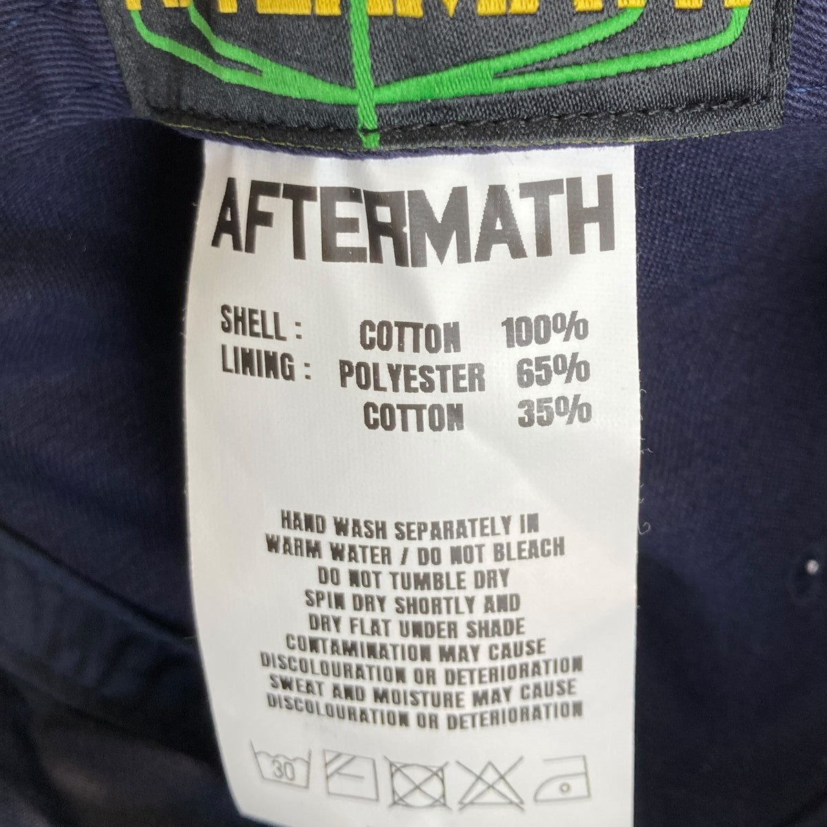AFTERMATH キャップ 古着・中古-6枚目のアイテム画像