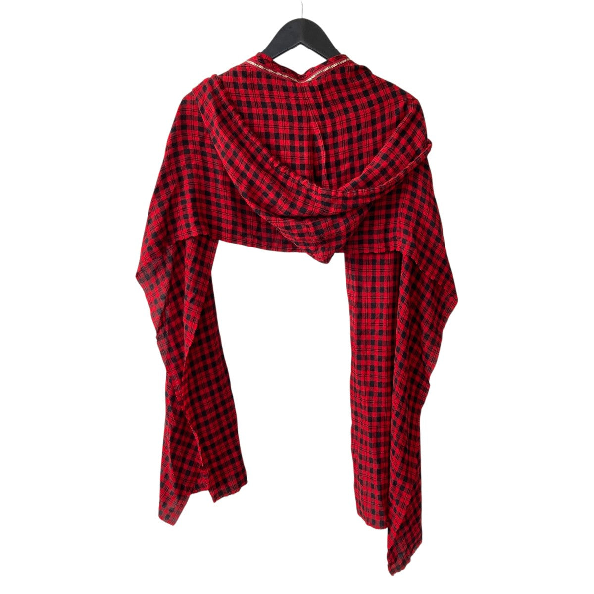 PLAID HOOD SCARFチェックフード スカーフMMSS-OJ0623
