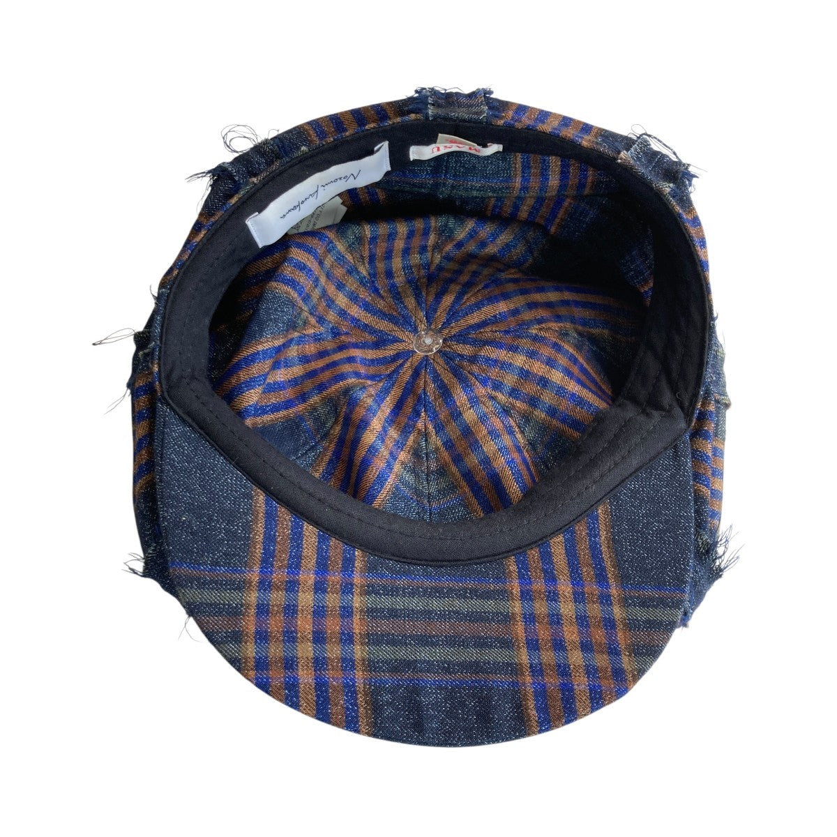 GRUNGE CASQUETEチェックキャスケットMSSS-J1022