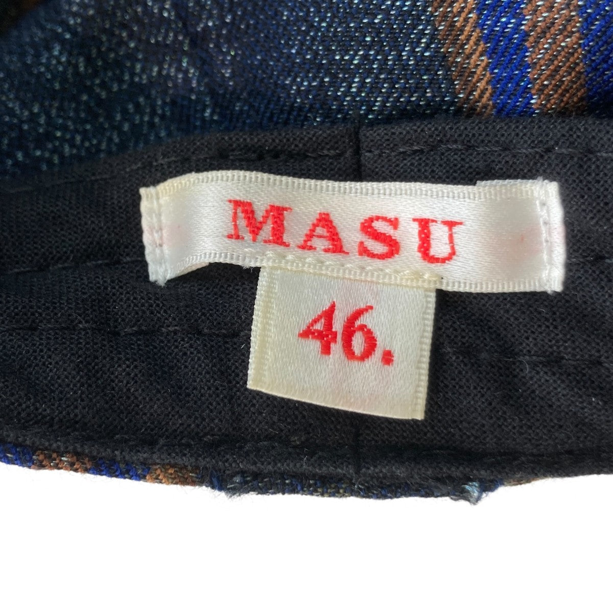 GRUNGE CASQUETEチェックキャスケットMSSS-J1022