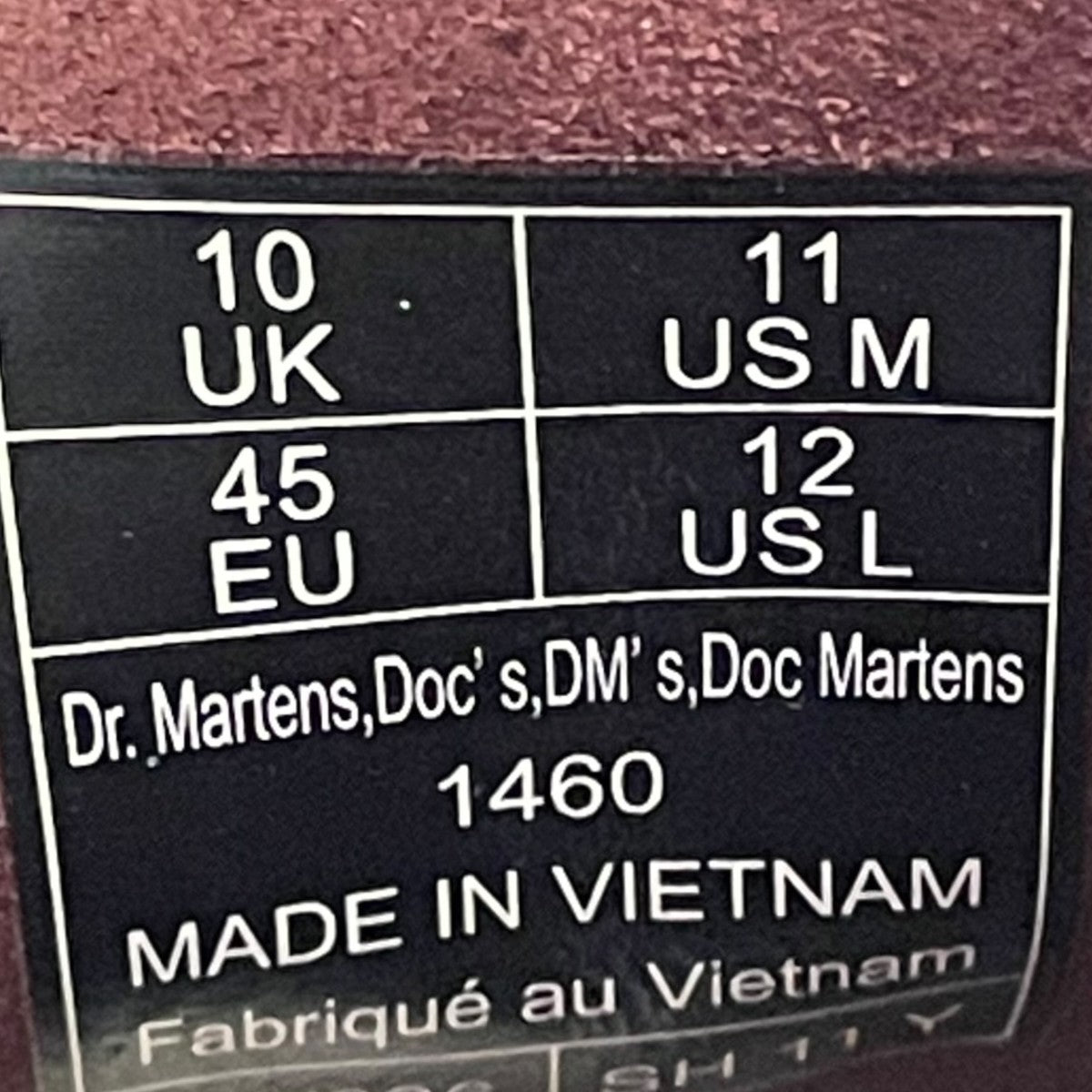 Dr．Martens 8ホールブーツ 古着・中古-6枚目のアイテム画像