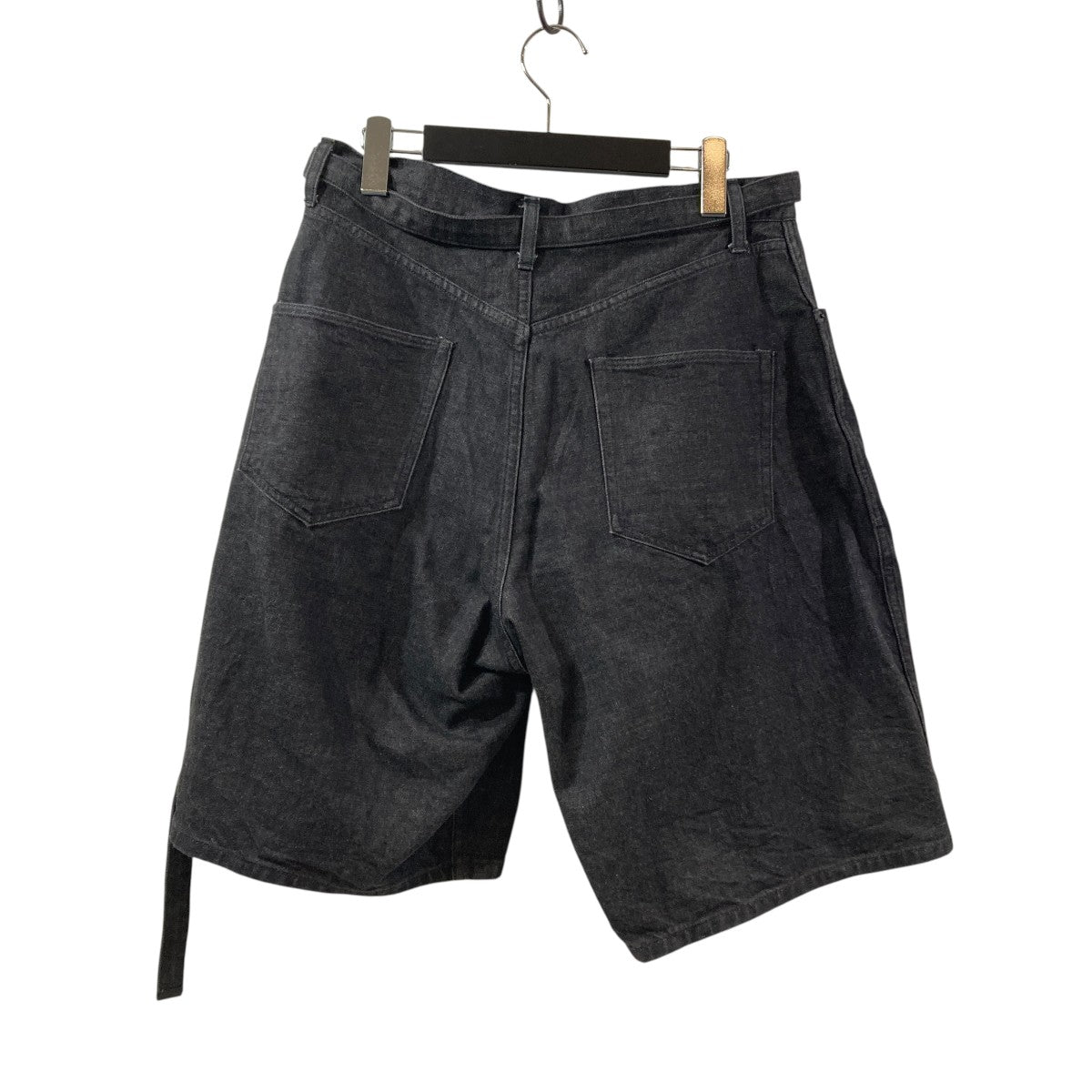 12．9oz Selvage Denim Super Wide GI-belt Shortsスーパーワイド GIベルト ショートパンツBHS23S011
