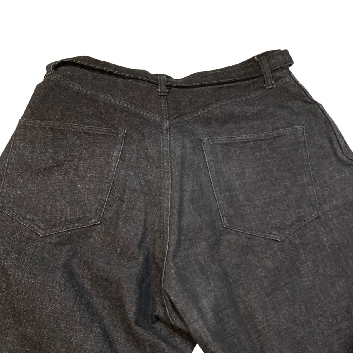 12．9oz Selvage Denim Super Wide GI-belt Shortsスーパーワイド GIベルト ショートパンツBHS23S011