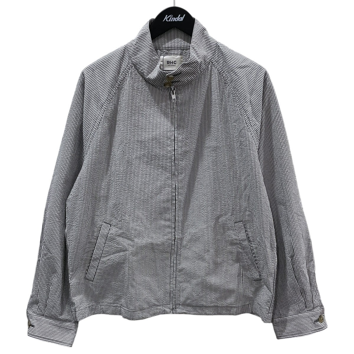 ストライプ柄スイングトップジャケット Seasucker Blouson シアサッカーブルゾン 4320400102