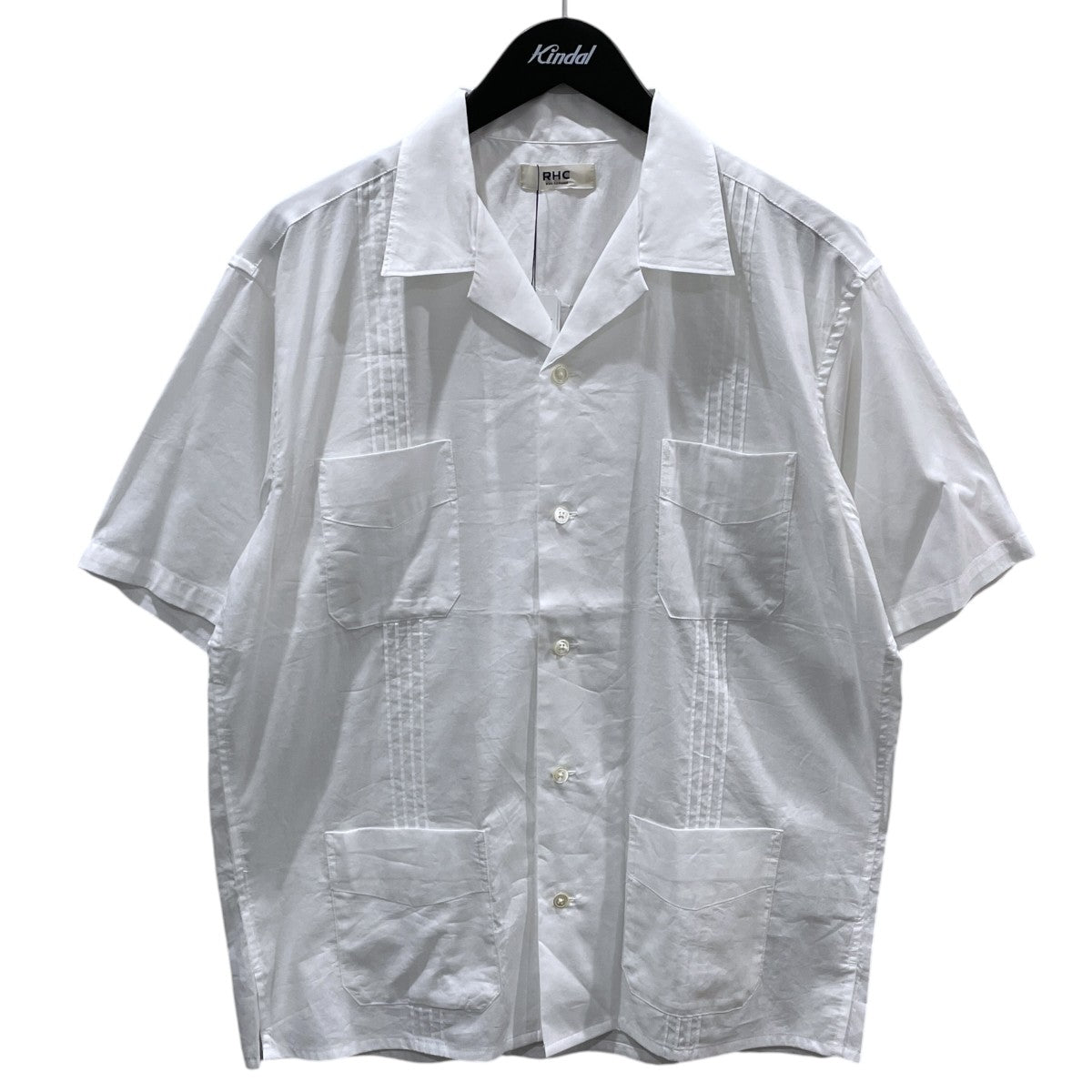 26SS オープンカラー半袖シャツ Ecovero Cuba Shirt エコベロ キューバシャツ 4320700222