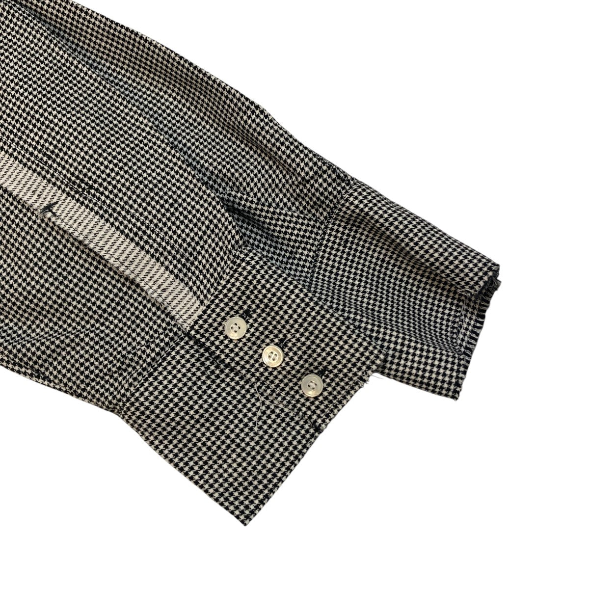 千鳥格子長袖シャツMID24SS-HS01