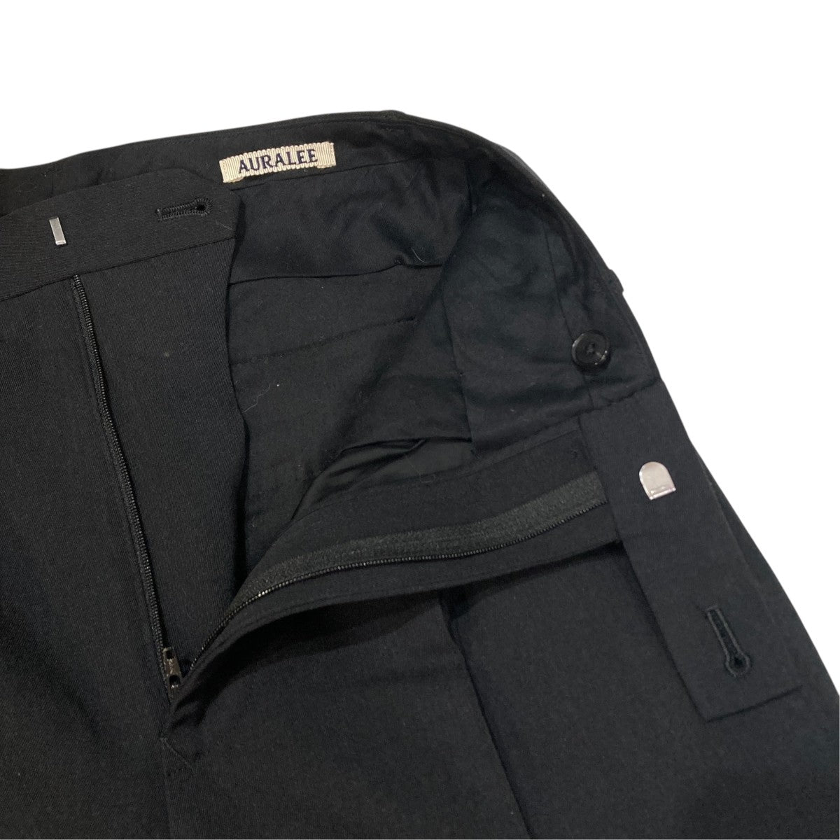 LIGHT WOOL MAX GABARDINE SLACKSスラックスA23AP05MG