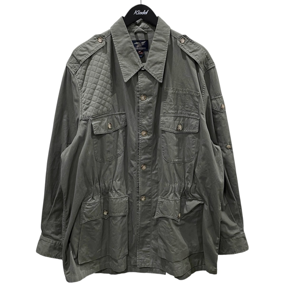90s ミリタリージャケット THE HEMINGWAY BUSH JACKET ザ・ヘミングウェイ ブッシュ ジャケット