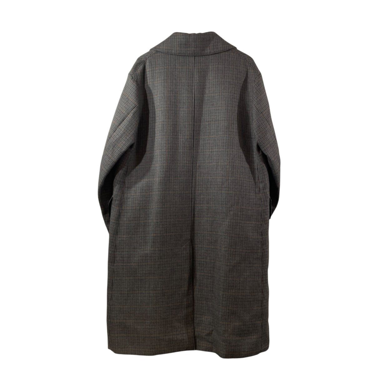 DOUBLE FACE CHECK LONG COATコートA8AC01BN