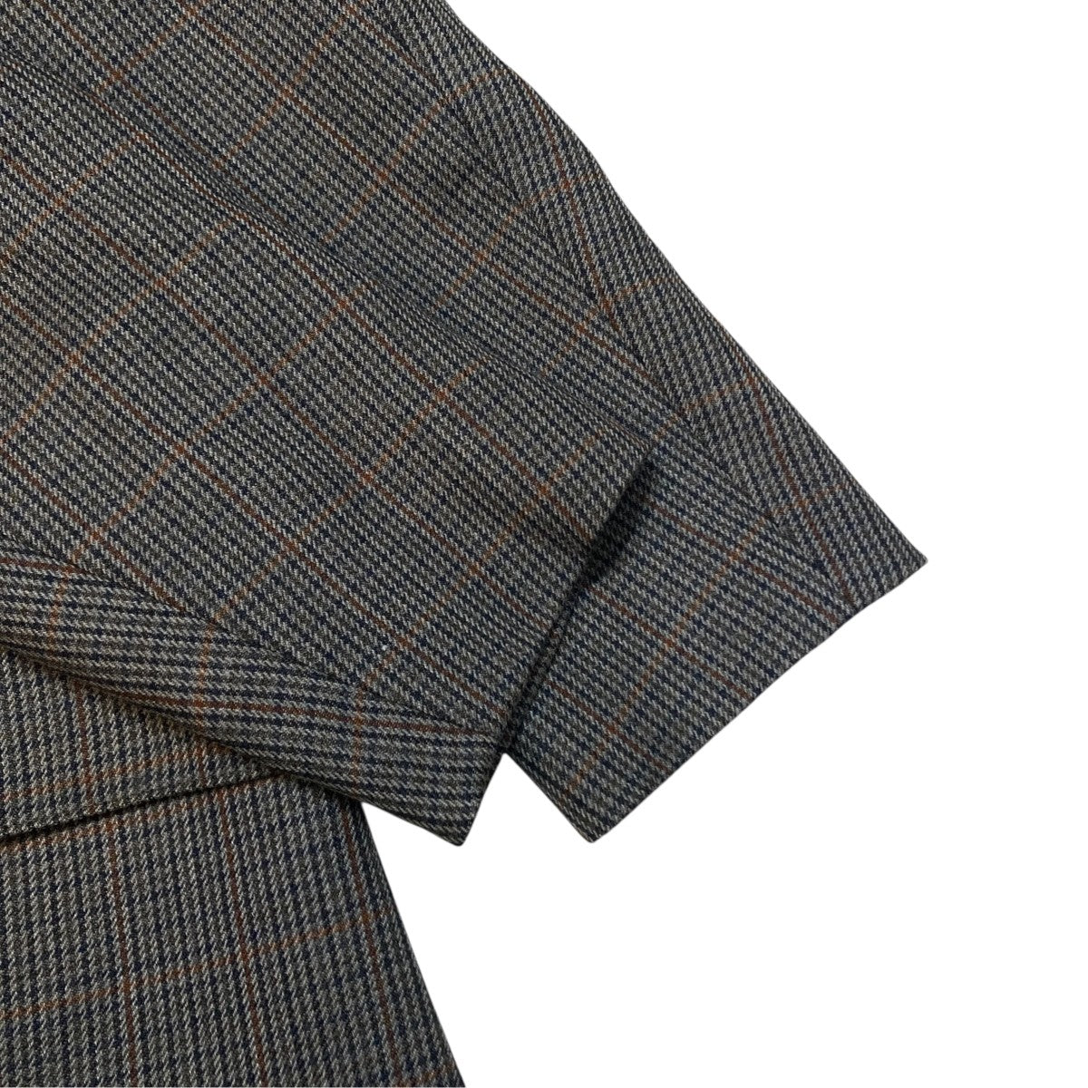 DOUBLE FACE CHECK LONG COATコートA8AC01BN