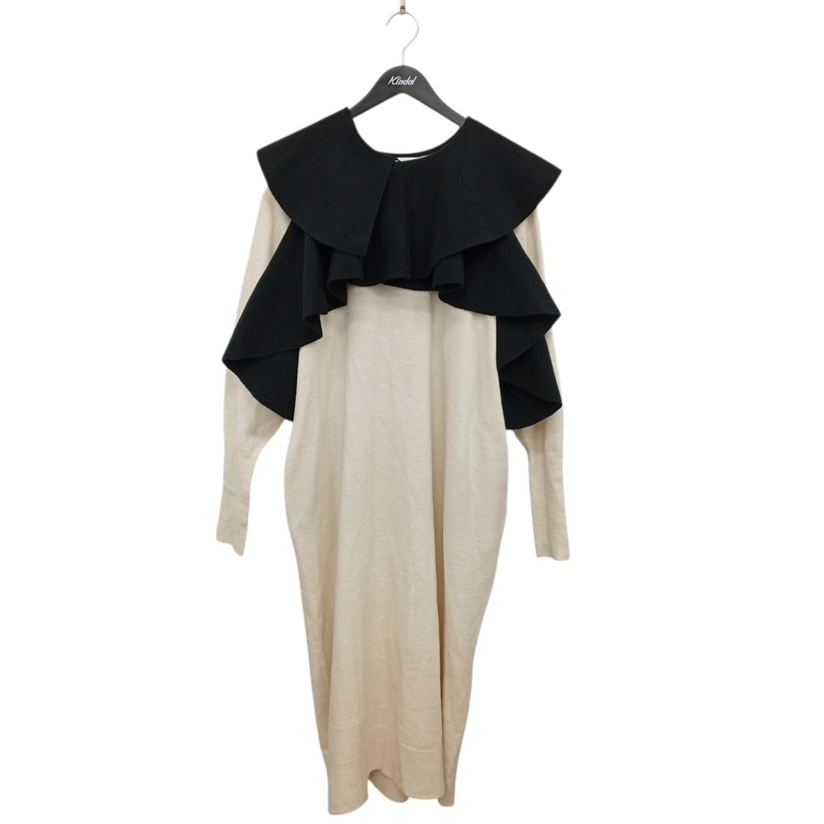 Ruffle knit dressニットワンピース530IAM73-2371