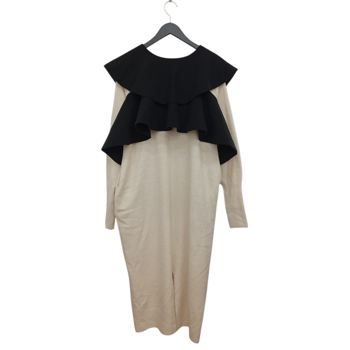 Ruffle knit dressニットワンピース530IAM73-2371