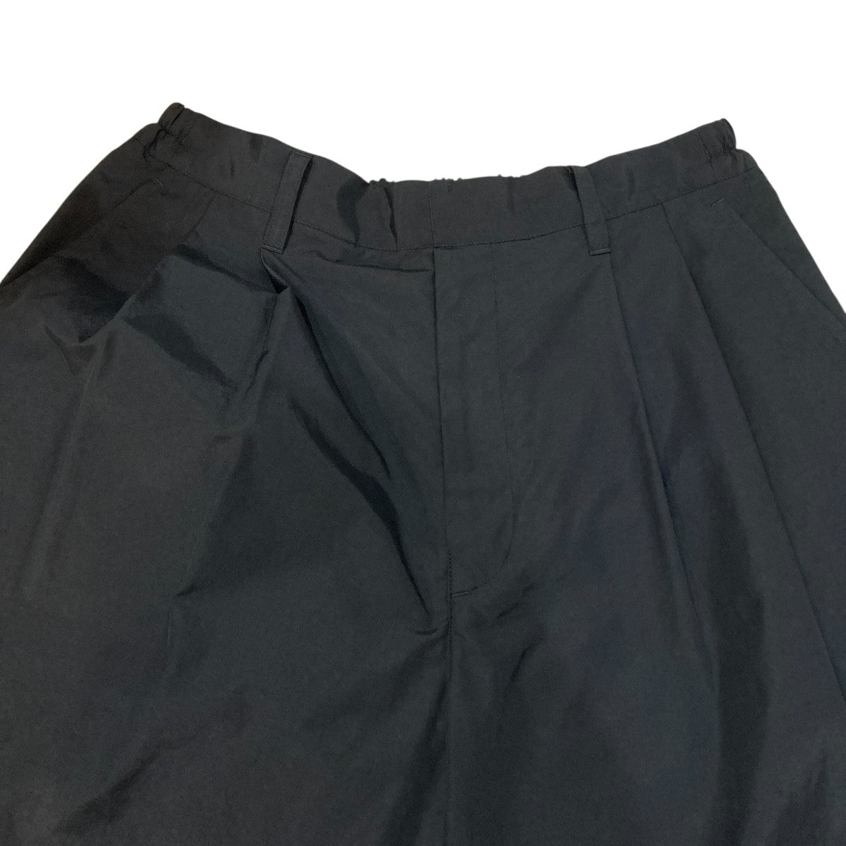 26AWCotton Nylon Wide Easy TrousersナイロンパンツST1624
