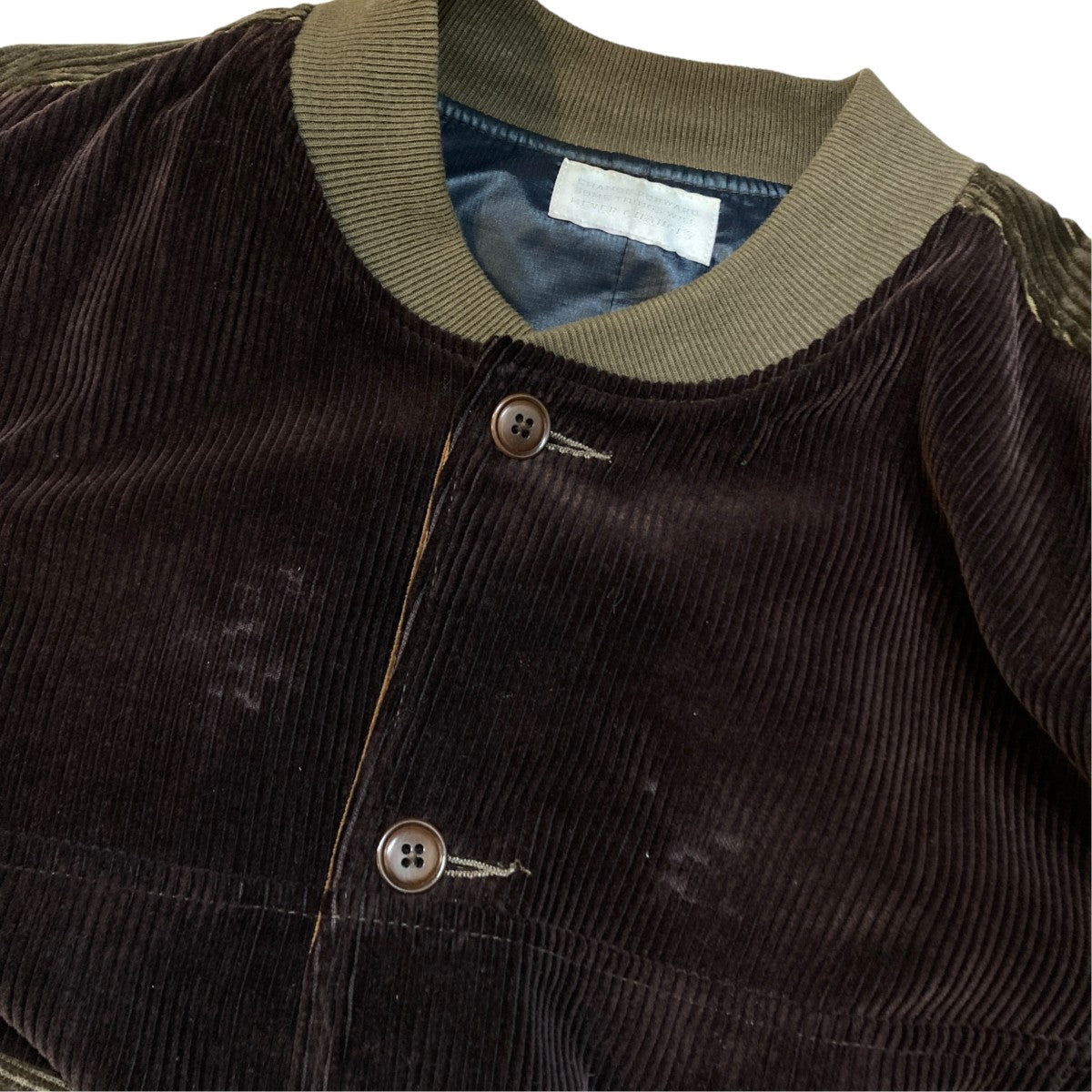 CHANGES SWITCHING CORDUROY JACKETコーデュロイジャケット 古着・中古-7枚目のアイテム画像