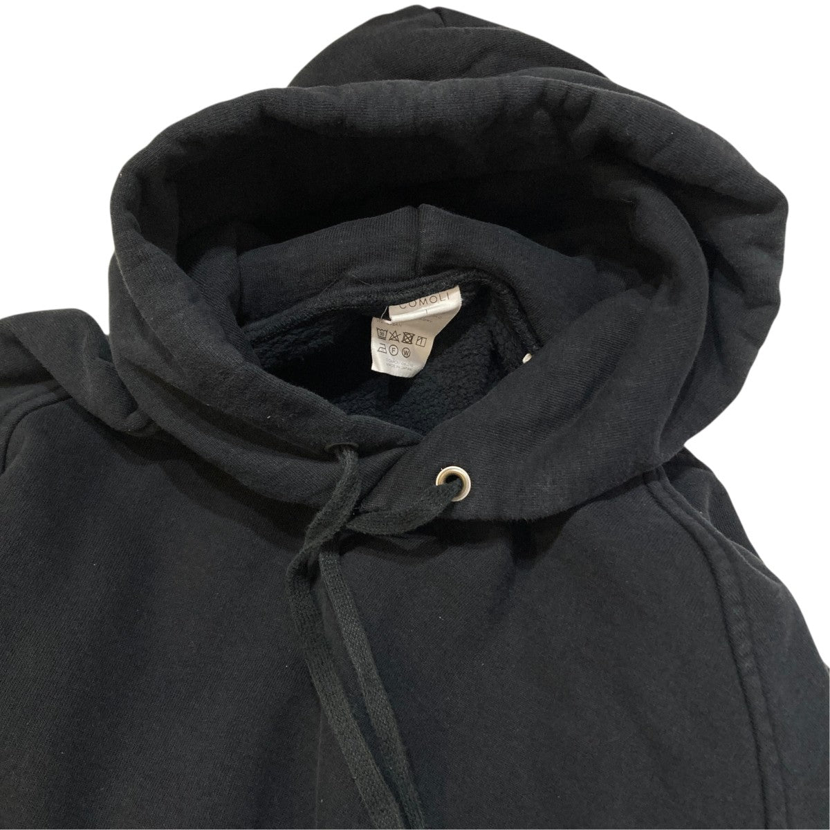 COMOLI コットン吊裏毛パーカーHOODIEX01-05001 古着・中古-3枚目のアイテム画像