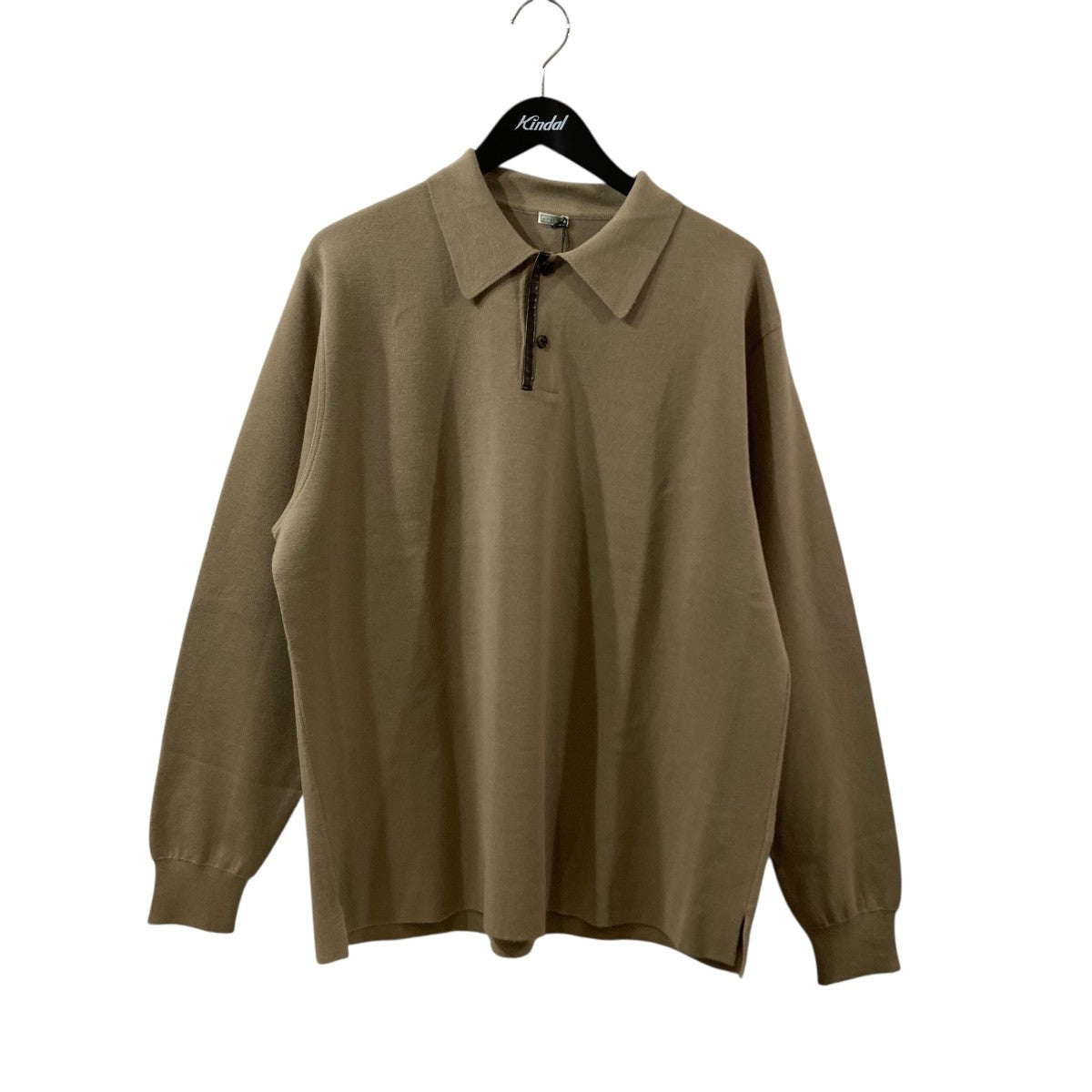 Cashmere Knit L S Polo Shirt カシミヤ薄手ニット 23SAP-03-08H