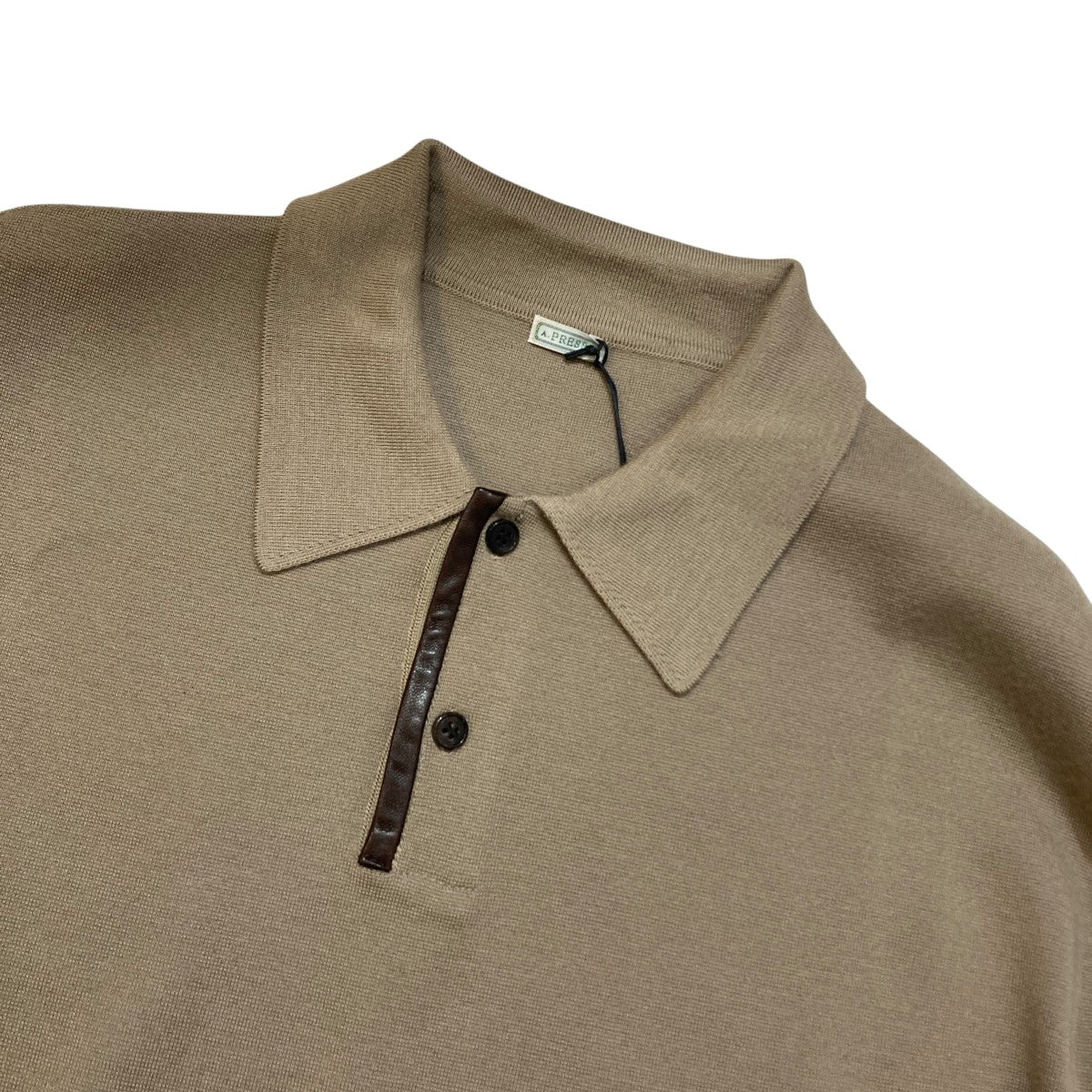 Cashmere Knit L S Polo Shirt カシミヤ薄手ニット 23SAP-03-08H