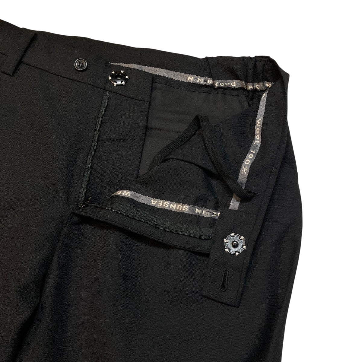 SUNSEA TEKETEKE LONG PANT イージーパンツ 22S40 古着・中古-3枚目のアイテム画像
