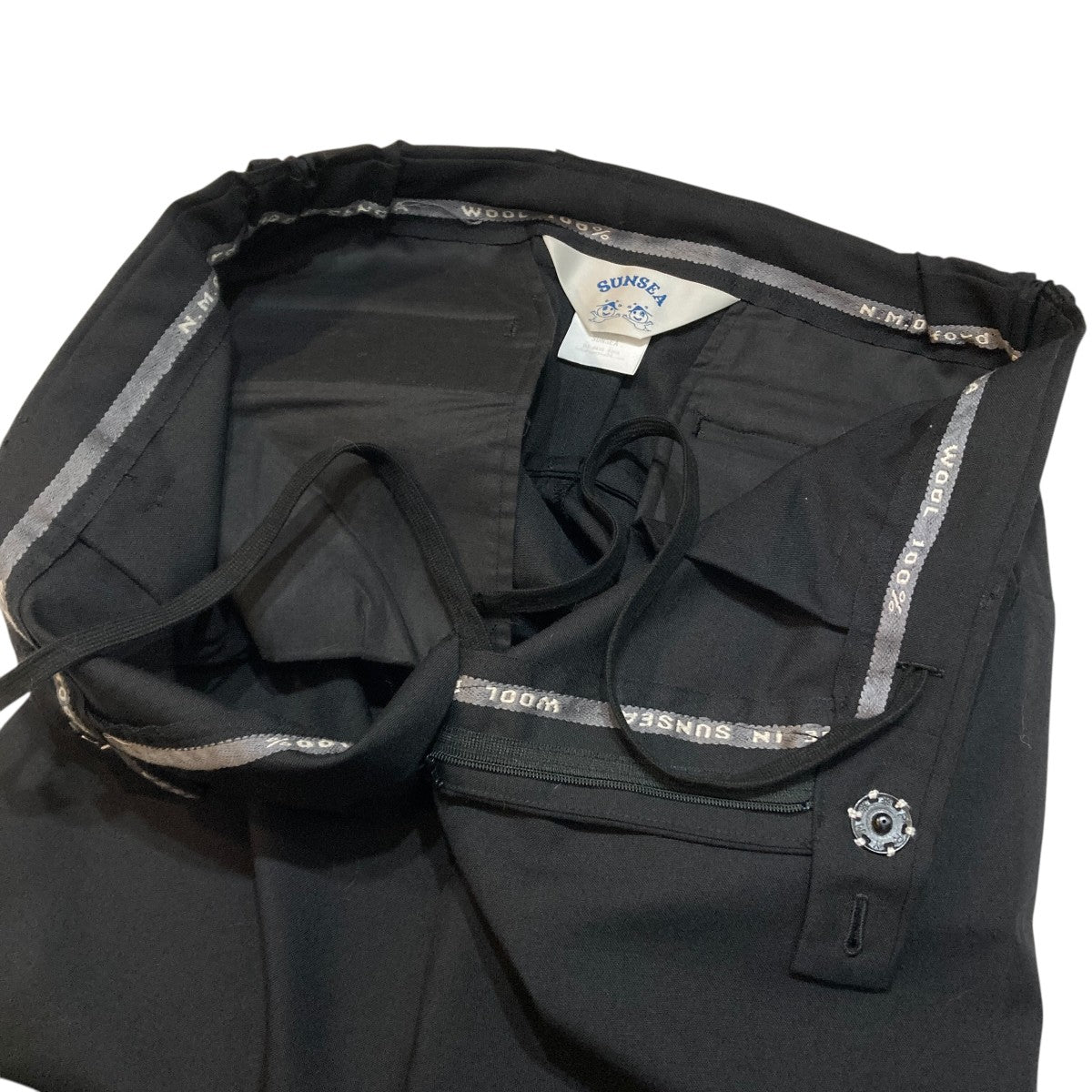 SUNSEA TEKETEKE LONG PANT イージーパンツ 22S40 古着・中古-6枚目のアイテム画像