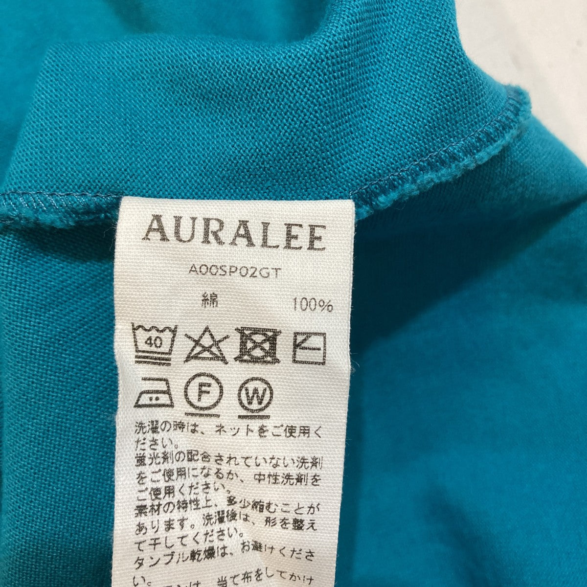 LUSTER PLAITING TEE 半袖Tシャツ A00SP02GT