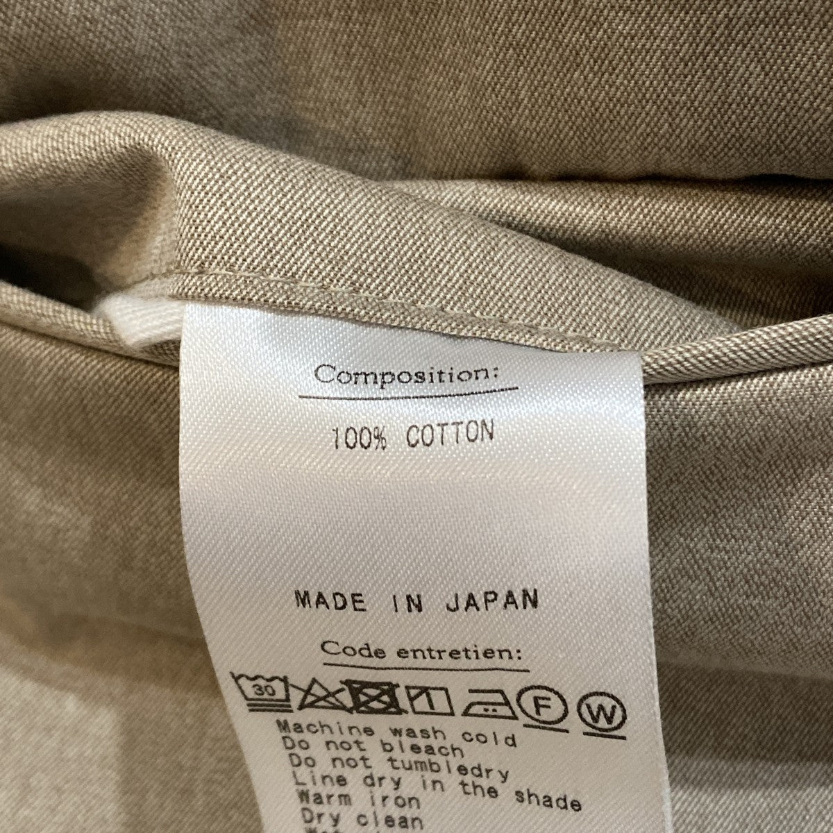 Type．2 Melange Gabardine Trousersスラックス24SAP-04-16H